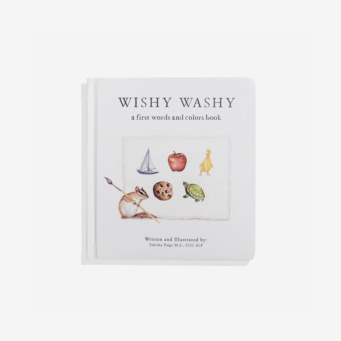 Wishy Washy - A Board Book of First Words & Colors