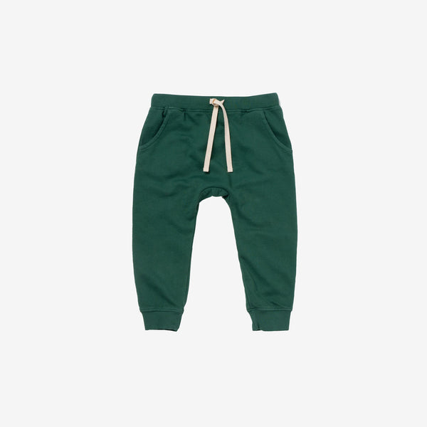 Classic Organic Terry Sweatpants - Forest