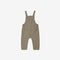 Linen-Blend Baby Overall - Olive