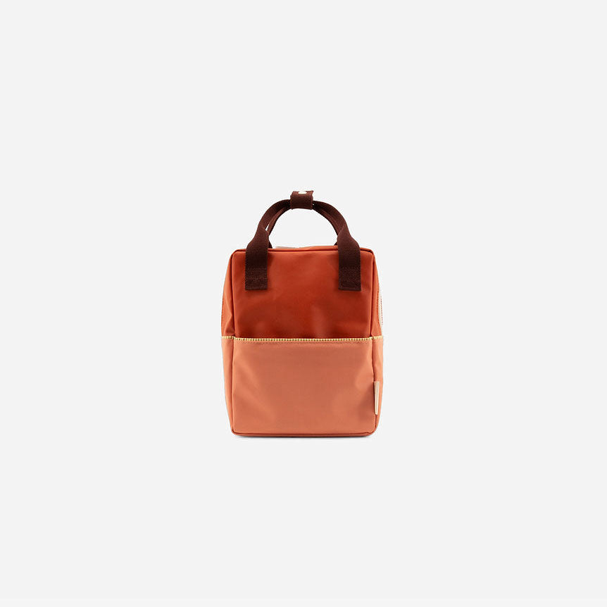 Small rPET Backpack - Colorblocking - Love Story Red