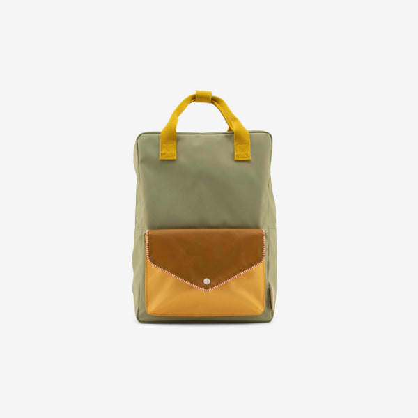 rPET Backpack/Diaper Bag - Meet Me in the Meadows - Map Green