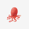 Temporary Tattoo Pairs - Ruby Octopus