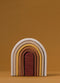 Wooden Arch Stacker - Oval Rainbow