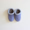Kid's Wool Felt Slippers - Thistle